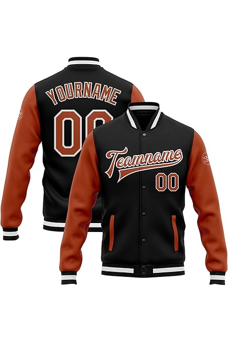 Letterman Jacket Woman Custom Logos Chenille Logos Men's Varsity