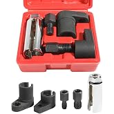 bylikeho O2 Sensor Socket,Automotive Tool Oxygen Sensor Socket Set Wrench Remover Tool and Thread Chaser Set,Car Accessories O2 Oxygen Sensor Socket Set for Removing and Install Oxygen Sensors