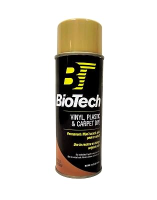 BioTech Vinyl, Plastic & Carpet Dye, Spray Paint, Carpet Dye, Plastic Dye, Vinyl Dye, Aerosol Spray (Doeskin)