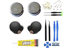 EXMUMCMR Z55H Battery,𝟮𝟬𝟮𝟰 𝗡𝗲𝘄 𝗨𝗽𝗴𝗿𝗮𝗱𝗲𝘀 Replacement Battery for Sony WF-1000XM4 WF-1000XM3 with Glue Tool Repair Kit 75mAh 3.85V/0.29Wh Pack 2