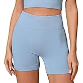Lynmai High-Waist Seamless Workout Shorts for Women – Soft, Stretchy Yoga Shorts for Gym, Running, and Daily Wear