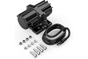 Salt Spreader Vibration Motor 200LBS 60W 6A DC12V 4800rpm for Salt & Sand Spreaders Vibrator Parts and Concrete Mixer with 6F