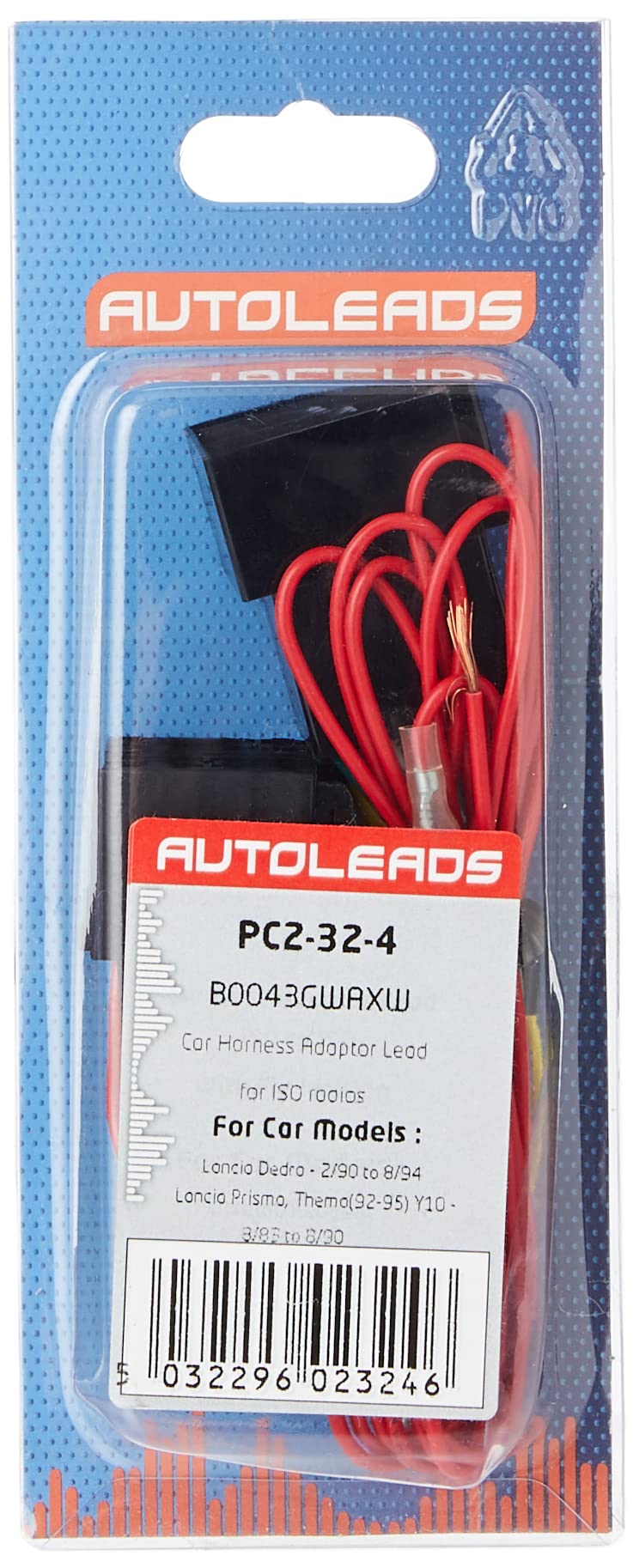 Autoleads PC2-32-4 Car Audio Harness Adaptor Lead - ISO IGNITION HARNESS