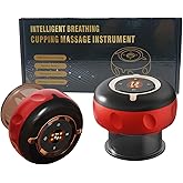 SolVapor Smart Cupping Therapy Kit Massage, 4-in-1 Electric Massage Cupping Set with 12-Level Portable Cupping Therapy Set for Back Pain Relief, Shoulder Portable Home Use 2 pcs 1 Pack