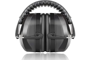 Fnova 34dB NRR Ear Protection for Shooting, Safety Ear Muffs Defenders