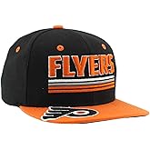 ZHATS NHL Unisex Kids NHL Officially Licensed Youth Adjustable Snapback Hat Flat Bill Z11 Pitch