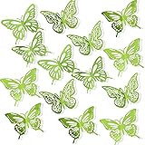 72Pcs 3D Butterfly Wall Decor 3 Sizes 3