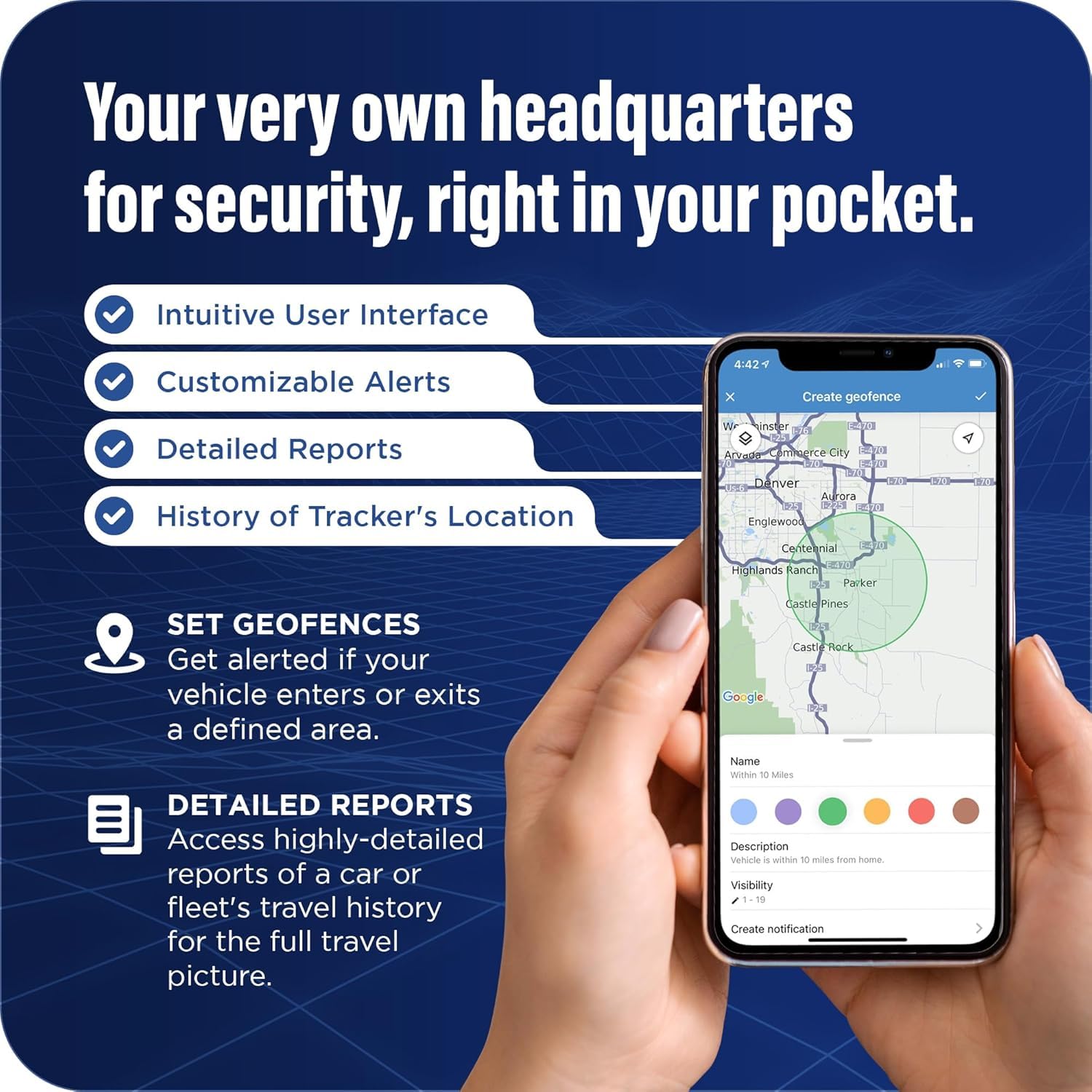 Brickhouse Security Livewire 4 4G LTE Auto GPS Tracker, Real Time Vehicle and Fleet Tracking, Geofencing, & Speed Alerts for Car & Trailer Vehicles, No Batteries Required, Subscription Plans Available