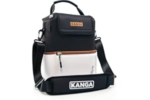 Kanga Insulated Cooler Bag - Soft Cooler Bag - 6 or 12 Can Beer and Seltzer Drink Cooler - Insulated Leak Proof and Durability Tested - Kanga Pouch Cooler