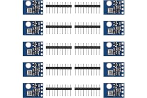 D-FLIFE 10pcs AHT20 Temperature and Humidity Sensor Measurement Module I2C Communication DC 2.0-5.5V High-Precision Probe AHT