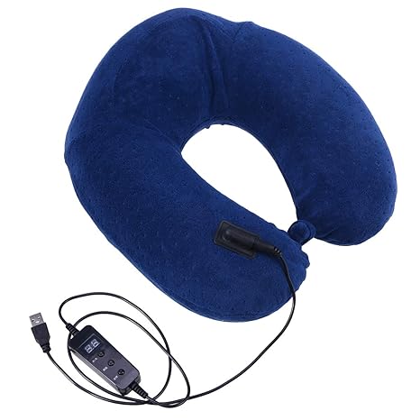 Buy Supvox Usb Heated Neck Pillow With Memory Foam Travel Neck