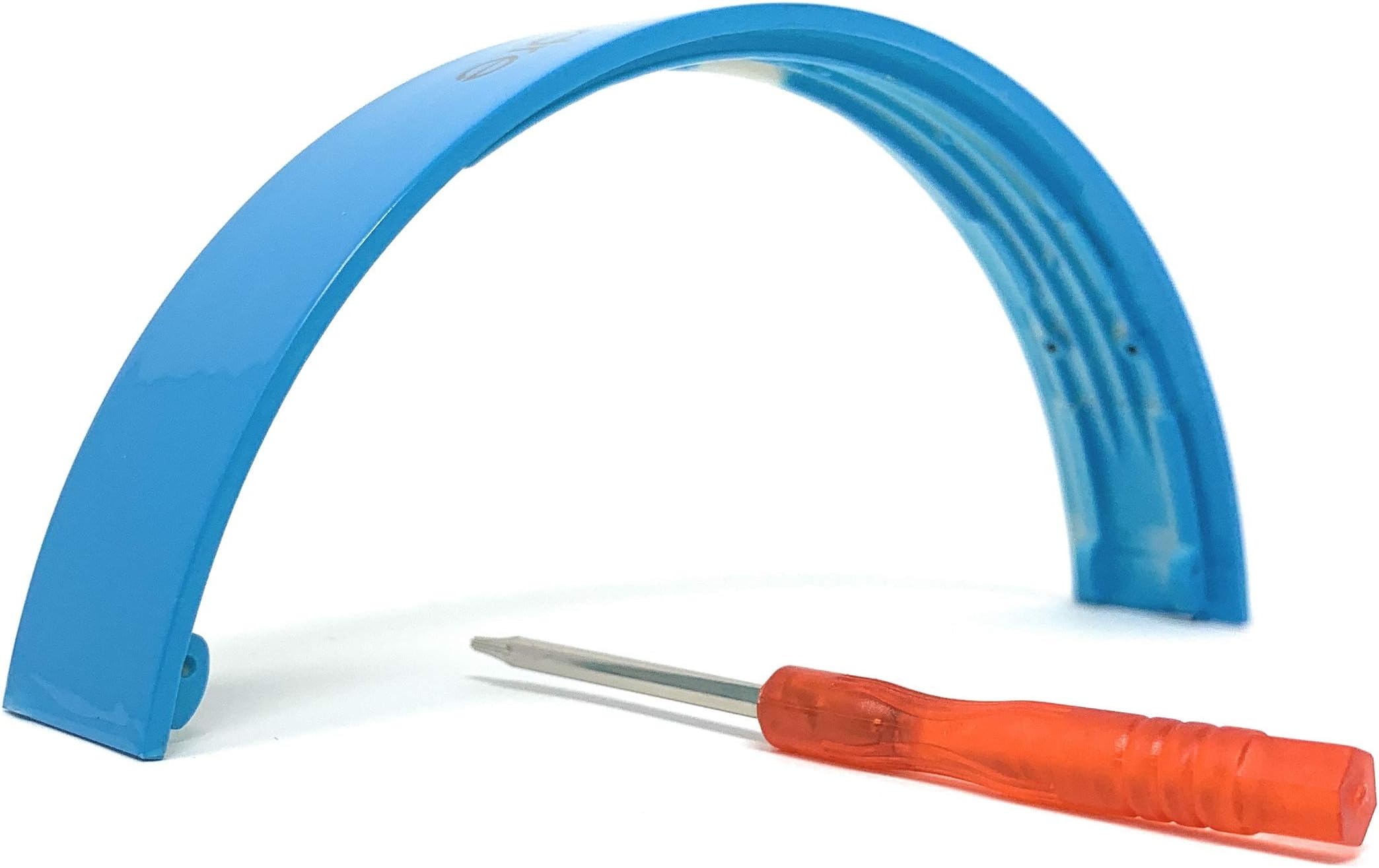 Replacement Top Headband Repair Parts for Beats Wired Headphones Solo HD (Light Blue)