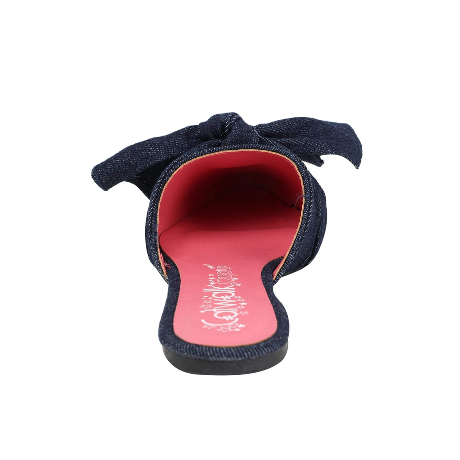 catwalk blue mules for women