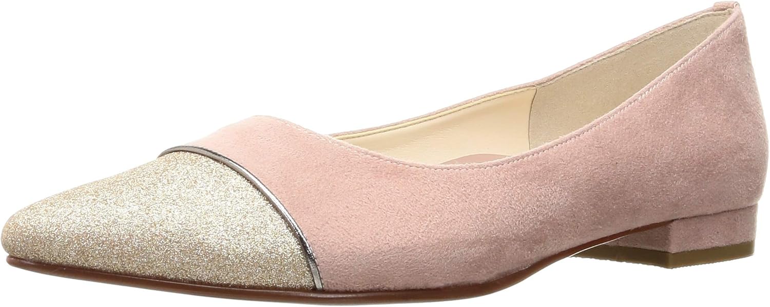 【ヴェリココ】パンプス MN7S15F18-3123 レディース ピンクスエード調コンビ