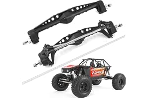 Dantenron 1/10 RC Front and Rear Currie F9 Portal Axle Assemble Compatible with 1:10 Scale RC Crawler Car Axial Capra UTB10 1.9 UTB Upgrade Parts