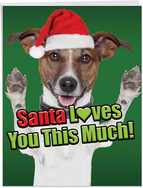 merry christmas jack russell