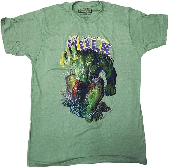 Amazon Hulk 超人ハルク Immortal Hulk Tシャツ アメコミtシャツ オフィシャルtシャツ M Tシャツ カットソー 通販