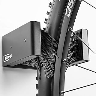 brix-it Fahrrad Wandhalterung Fahrradhalter für alle Reifenbreiten MTB Rennrad etc