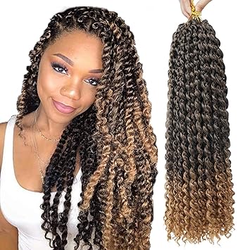 Amazon Com 7 Packs Passion Twist Hair 18 Inch Long Ombre Bohemian
