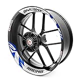 MC MOTOPARTS 17 inch Rim Wheel Graphic Decals S09W