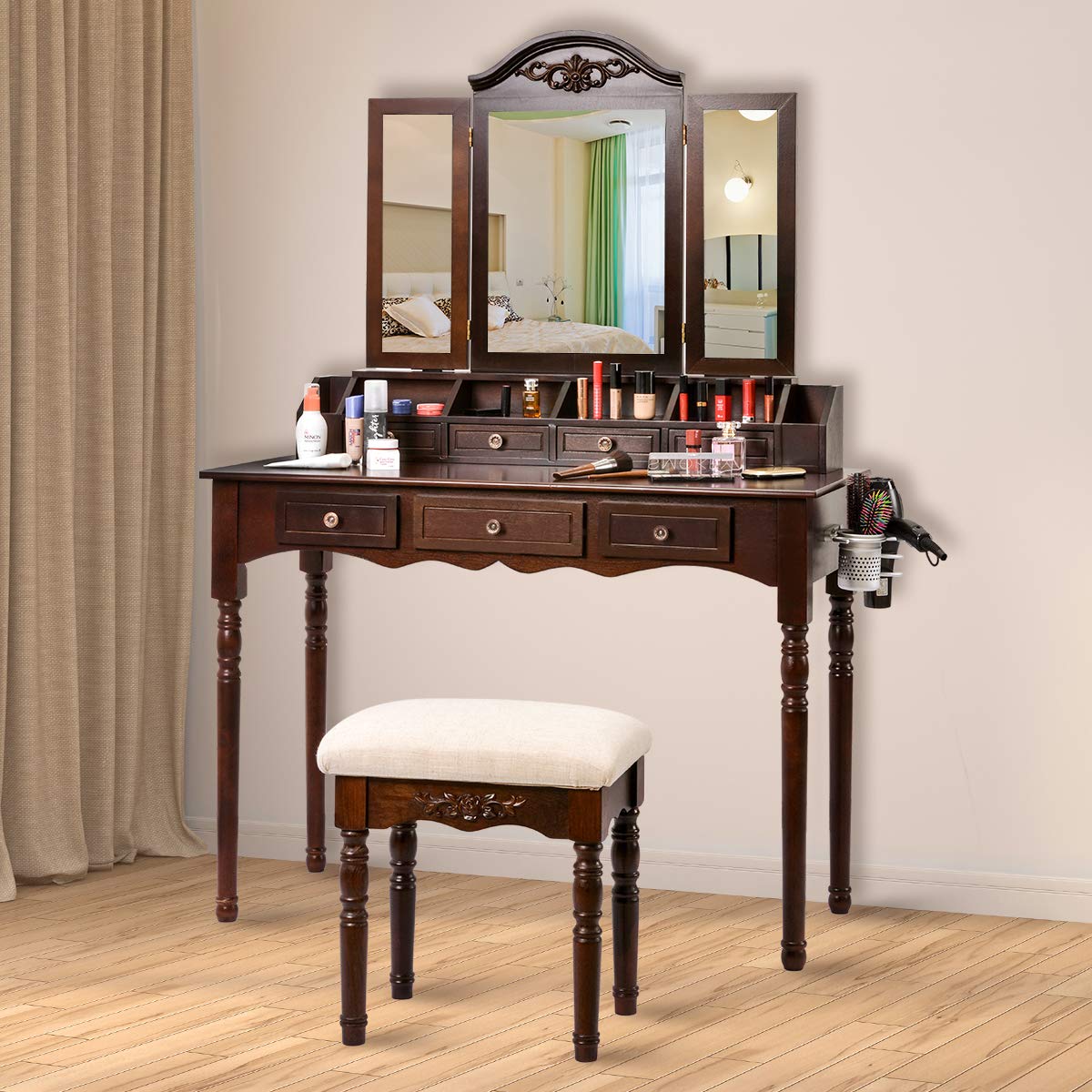 Makeup Vanity Table Set Makeup Vanity Table Set
