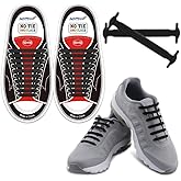 HOMAR No Tie Shoelaces for Kids and Adults Stretch Silicone Elastic No Tie Shoe Laces