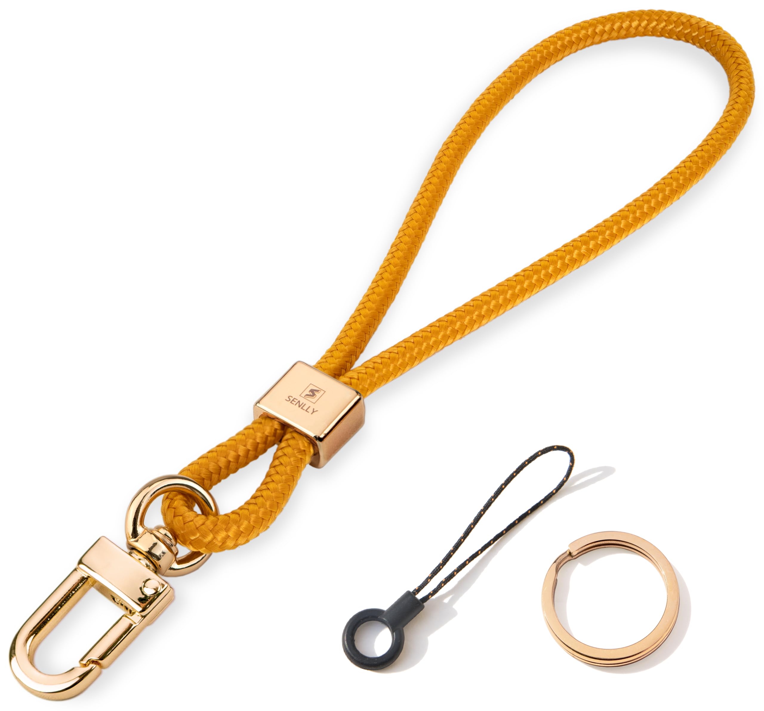 SENLLY Wristlet Lanyard Strap for Keys, Original Minimalist Design Wrist Keychain Holder — image 1