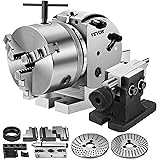Vevor 5Inch 3 Jaw Chuck Dividing Head Set Precision