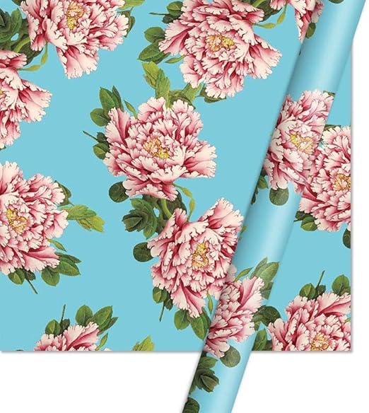 LLCUP Gift Wrapping Paper,1 Sheet Flowers Wrapping Paper 50