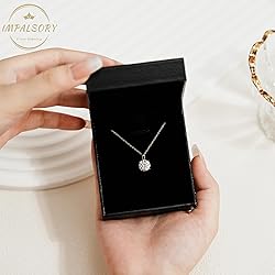 Impalsory Necklaces for Women, 18K Gold Plated