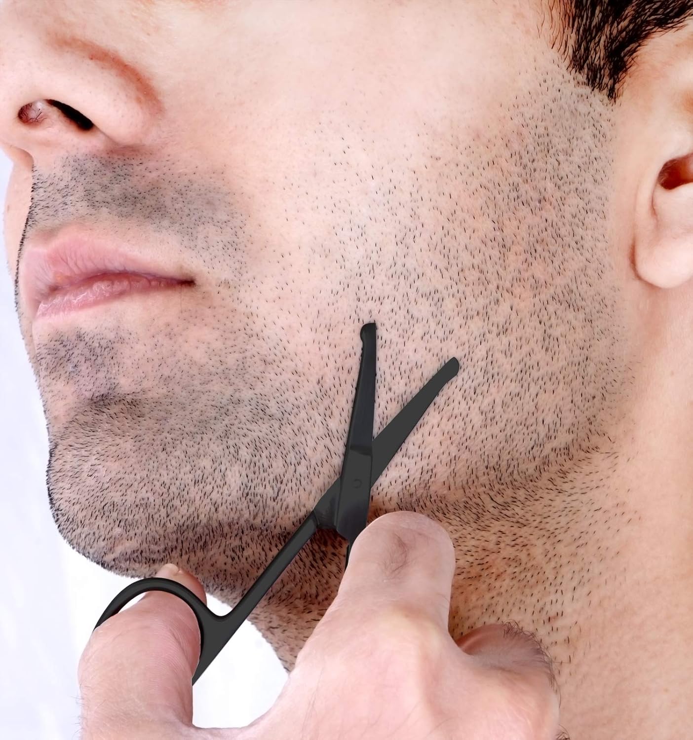 Pack of 2 Facial Hair Scissors For Men Beard Trimming Utopia Care eBay