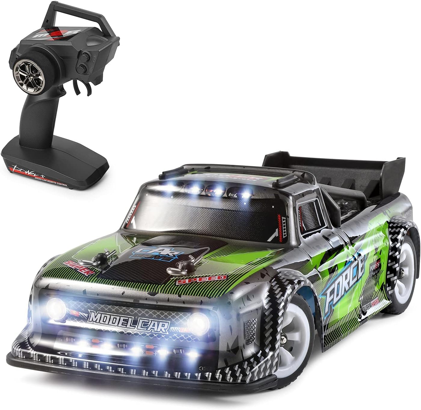 Goolsky Dfift RC Truck 1/28 RC Car with Metal Chassis 2.4GHz RC Race Car 30km/h for Teen Gift RTR