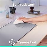 Logitech Desk Mat Studio Series Large Desk Pad Grey 30x70 cm view 3