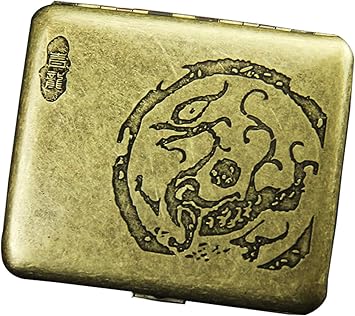 CaLeQi Caja de Cigarrillos Tiene Capacidad para 20 (Dragón): Amazon.es: Equipaje