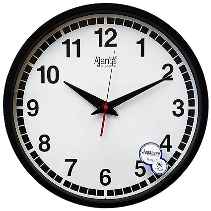 Ajanta Premium And Silent Wall Clock For Home And Office(Silent Movement)