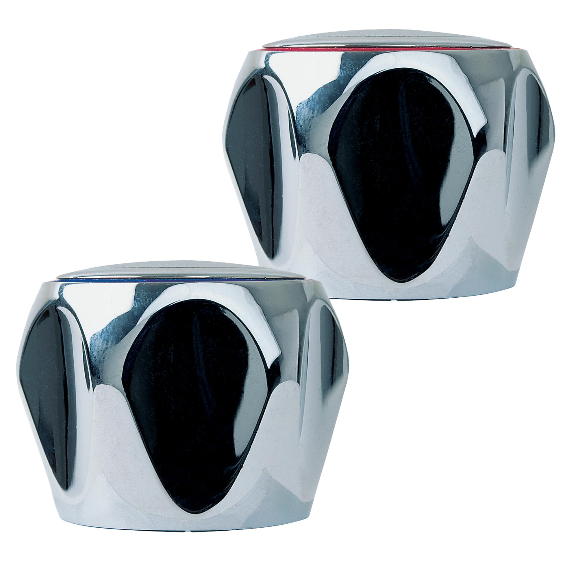 Deva DCM179 Replacement Metal Tap Handle with Chrome Finish - NOT Plastic - Fit's 20 Spline Round Handle - Spare Bathroom Cloakroom Toilet Handbasin Ensuite Tap Head - 1 Year Warranty