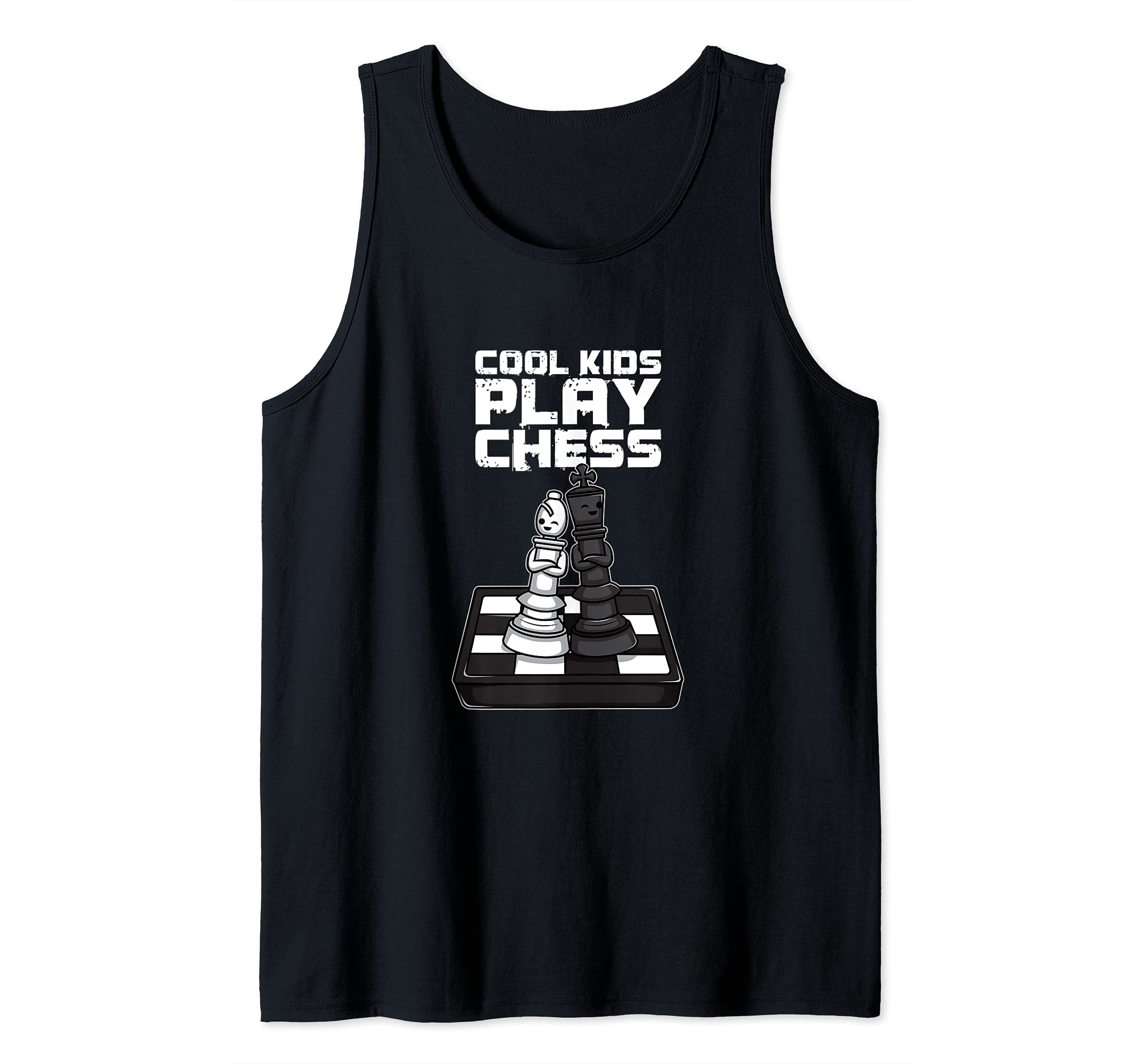 Cool Kids Play Chess Funny Chess Player Tank Top