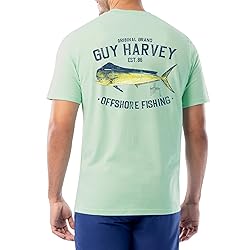 Guy Harvey Men’s Short Sleeve Cotton Graphic