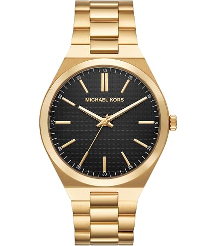 Amazon.com: Michael Kors Lennox Chronograph Gold-Tone Stainless
