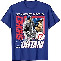 Amazon.com: Number and Portrait Shohei Ohtani Los Angeles MLBPA T