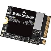 Corsair MP600 CORE Mini 2TB M.2 NVMe PCIe x4 Gen4 2 SSD – M.2 2230 – Up to 5,000MB/sec Sequential Read – High-Density QLC NAN