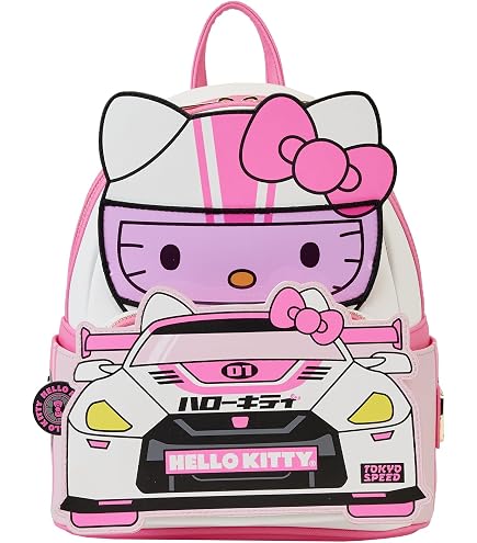 Loungefly Sanrio Hello Kitty Kuromi Tokyo Speed Racer Mini Backpack