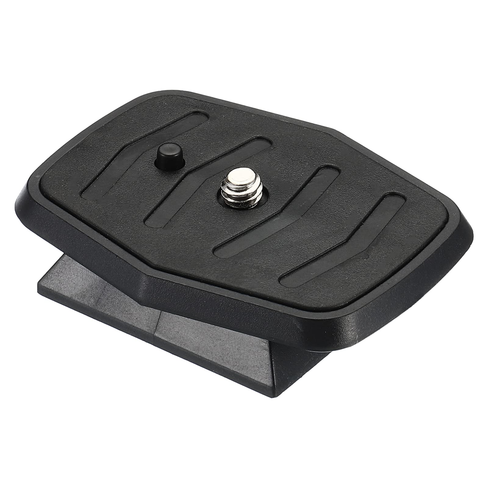PATIKIL Tripod Quick Release Plate, 44mm, Black, Compatible with Tripod (1/4" Screw), Camera Accessory