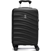 Travelpro Maxlite Air V2 Hardside Expandable Carry-On, Black, 19-Inch | Lightweight Hard Shell Luggage, 8 Spinner Wheels, TSA Lock &amp; Polycarbonate Exterior, Designed for Men &amp; Women