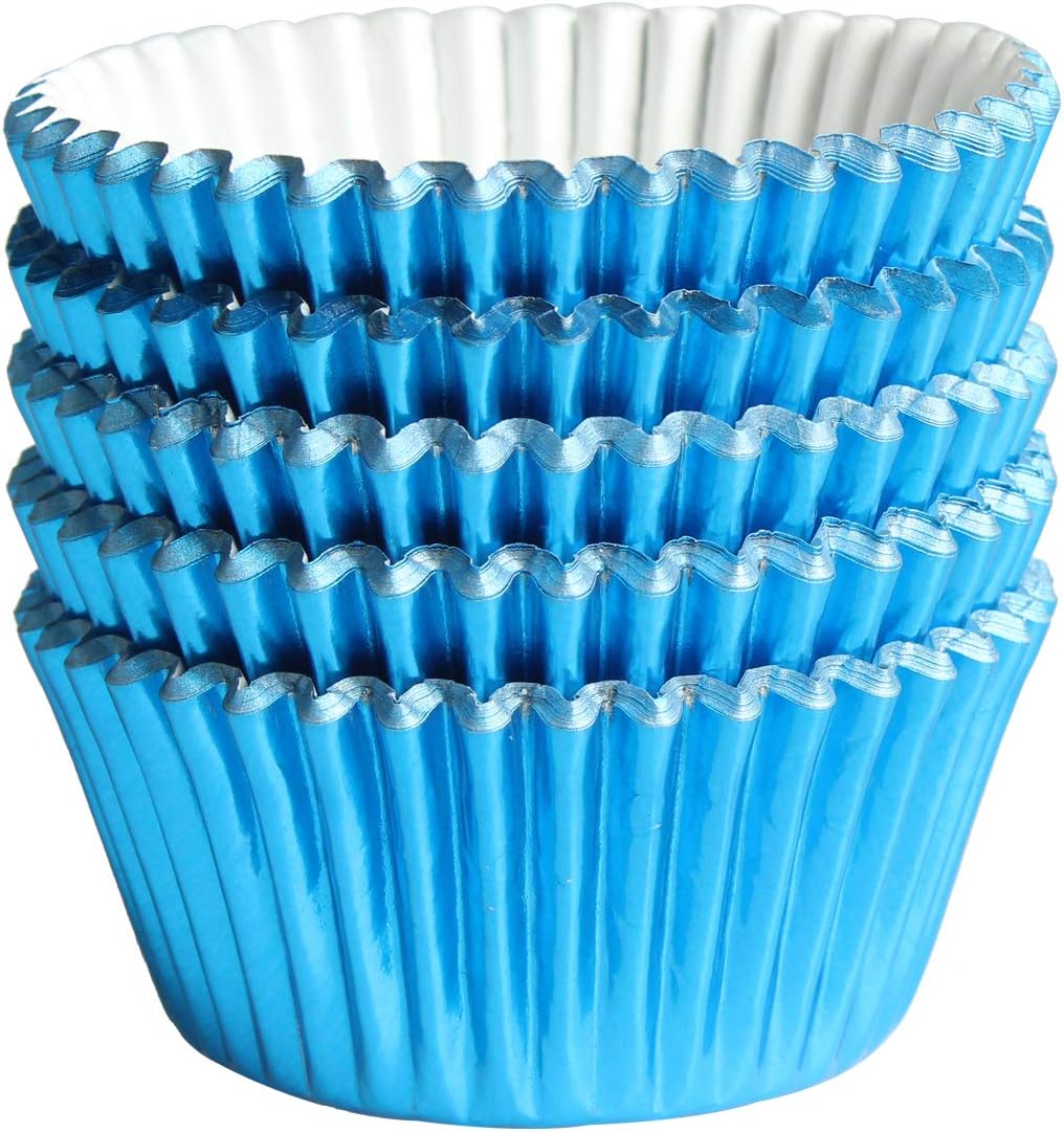 BlueFoil CupcakeLiners PaperBakingCupcake, for