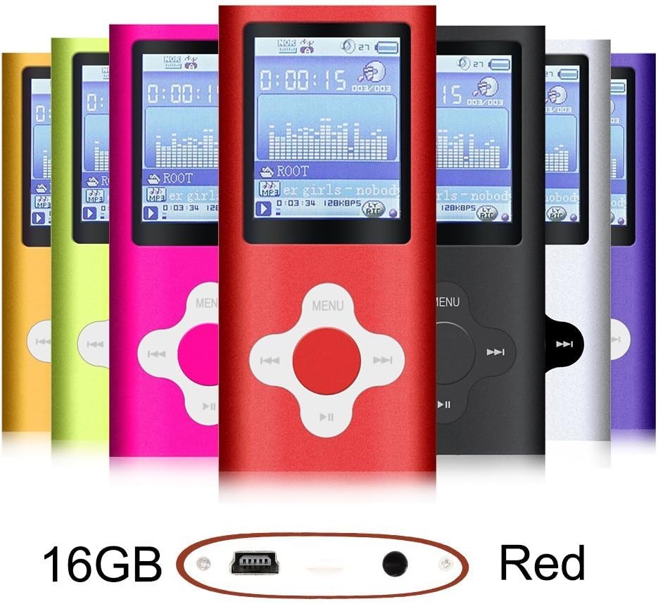 G.G.Martinsen Red 16GB Versatile MP3/MP4