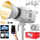 Godox Litemons LE300Bi COB Led Video Light Godox Bowens Mount 315W Bi-Color | Continuous Output Light with DMX/Bluetooth APP Control, NFC Connection, 2800K~6500K, 58900Lux@1m, CRI/TLCI98, 11 Fx Effects