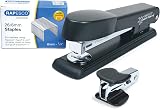 Rapesco Germ-Savvy Antibacterial Marlin Stapler 26/6 Staples 5000 R4 Remover