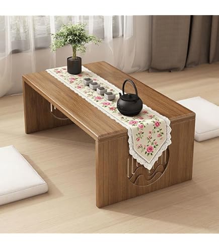Amazon.com: Japanese Floor Table, Modern Solid Wood Low Coffee