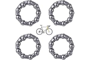 Crank & Ball Bearings for Bicycle Crankset - 4-Pack, 1/4" Ball Size, 29mm Outer Diameter, Stainless Steel, Rust and Corrosion